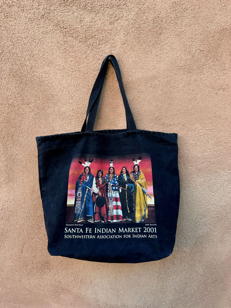 2001 Santa Fe Indian Market Tote Bag