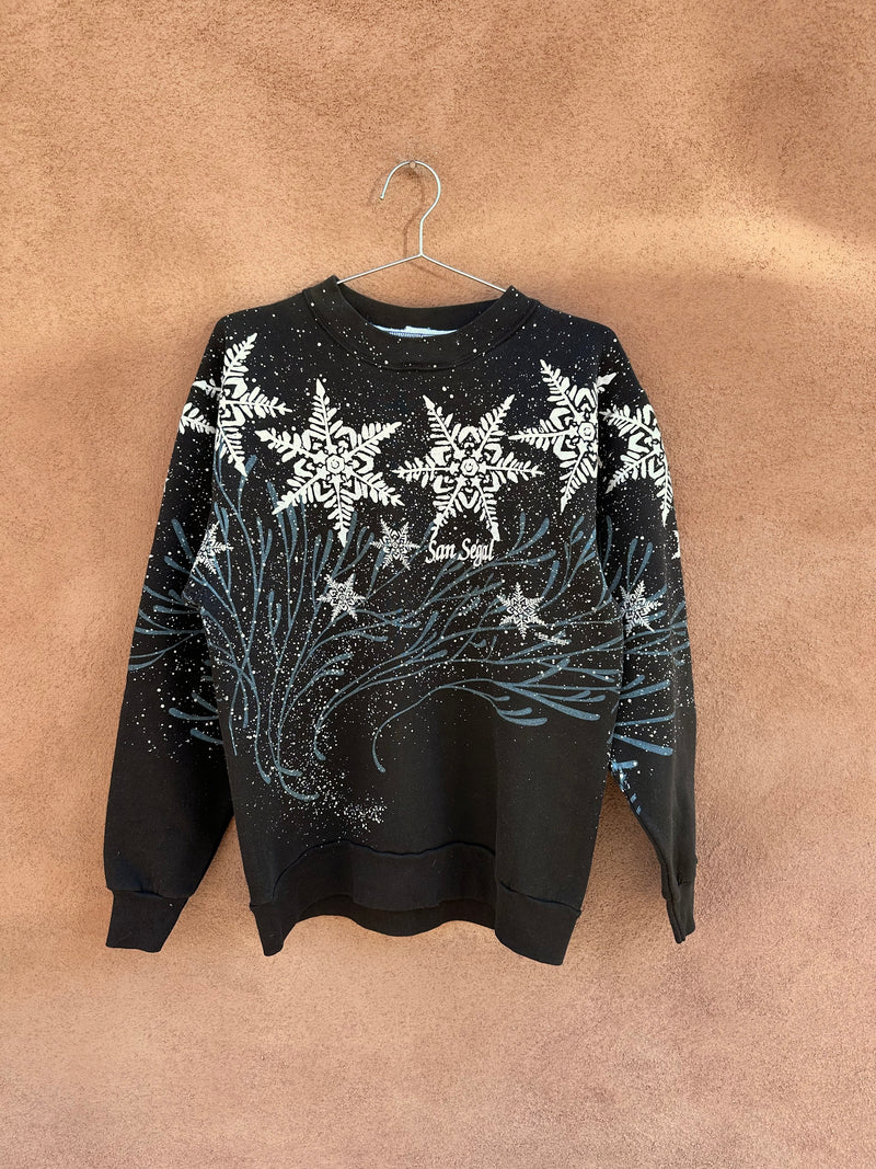 San Segal Snowflake Sweatshirt