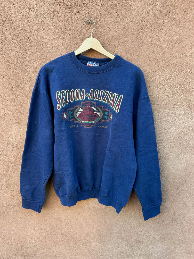 Navy Sedona, Arizona Bell Rock Sweatshirt