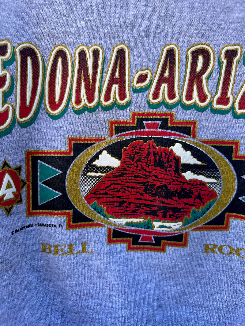 Heather Gray Sedona, Arizona Bell Rock Sweatshirt