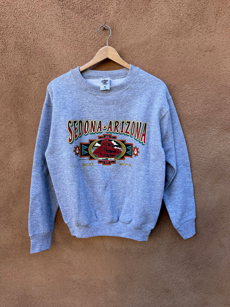 Heather Gray Sedona, Arizona Bell Rock Sweatshirt