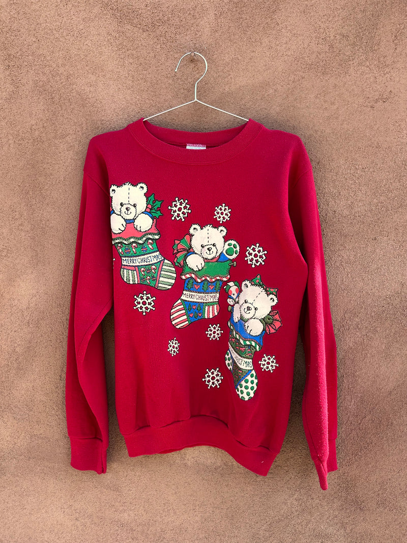 Teddy Bear Stocking Stuffer Sweatshirt