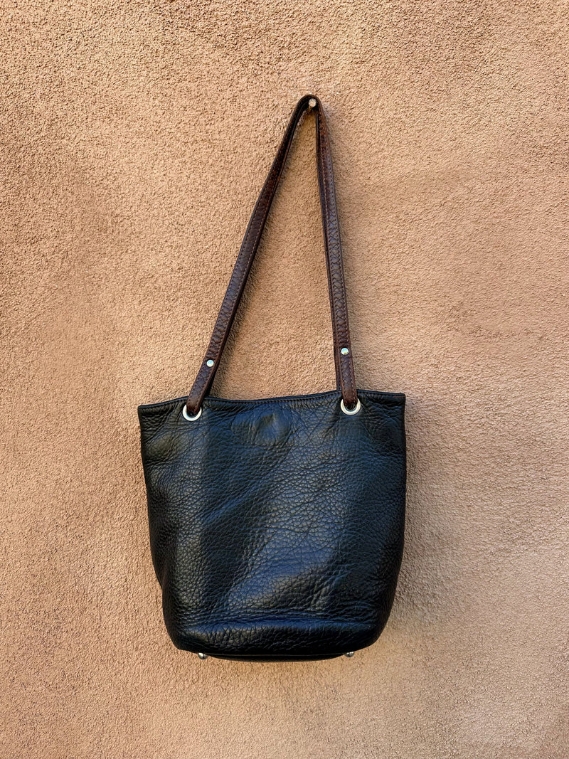 Black Libaire Leather Purse