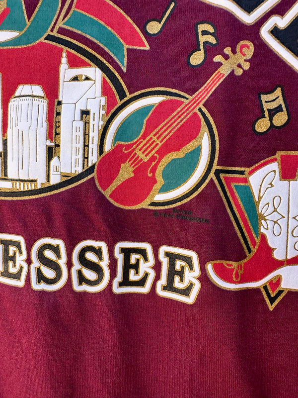 Maroon Nashville T-shirt