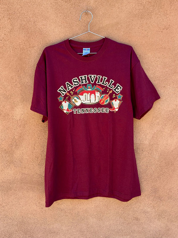 Maroon Nashville T-shirt