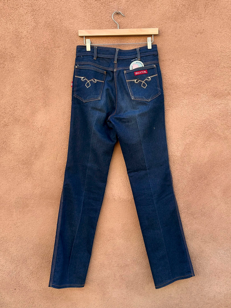 90's Braxton Dark Wash Jeans with Stretch - 31 - as is