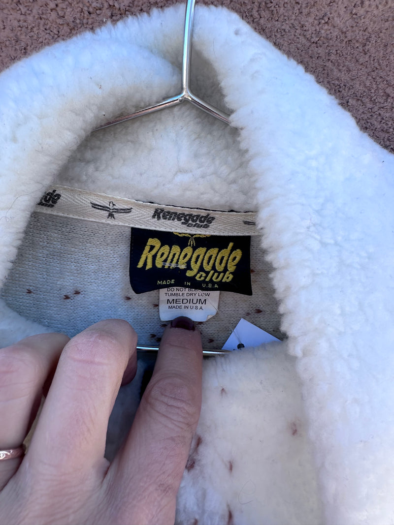 Renegade Club Zip Up Wolf Fleece - Made in USA