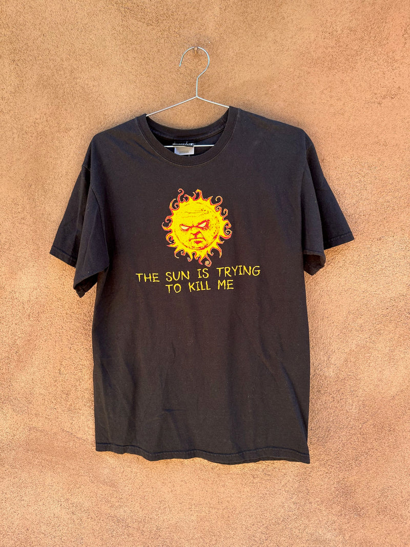 Early Aughts Jinx T-shirt - The Sun is Trying to Kill Me