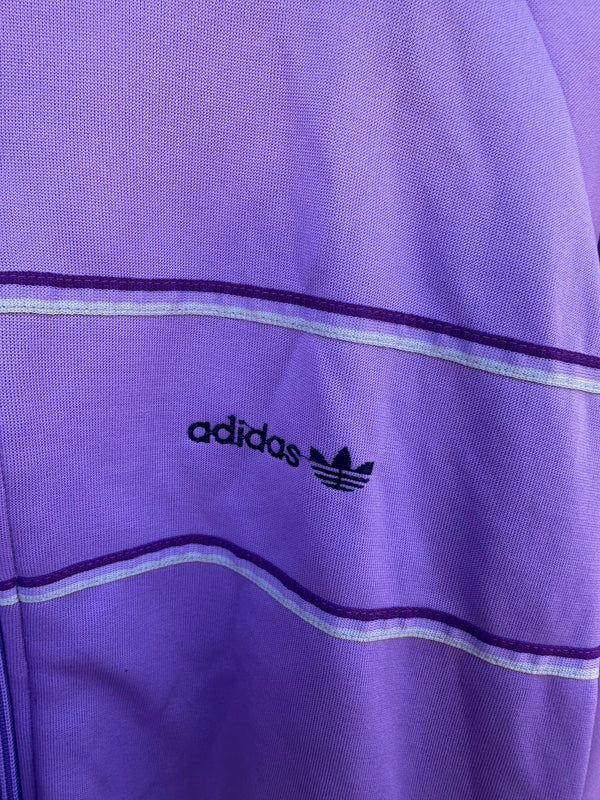 Violet 1980's Adidas Track Suit