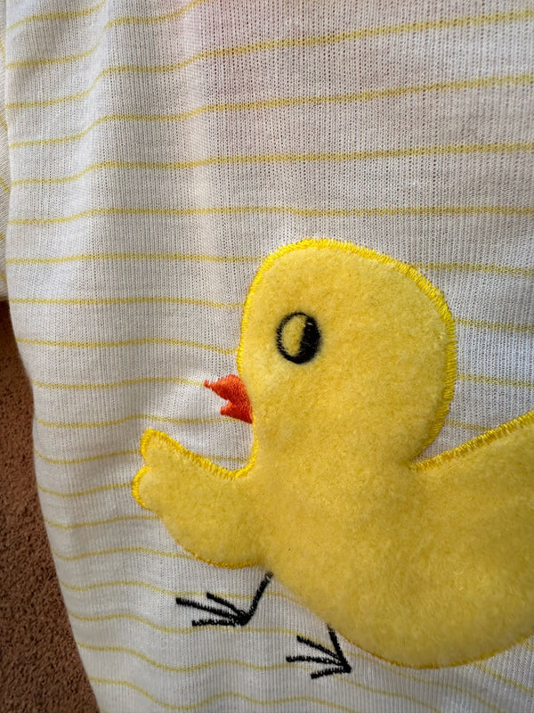 Kid's Duck Onesie 1970's - 12m