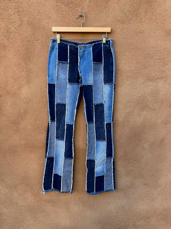 90's Zanadi Denim Patchwork Jeans - 5