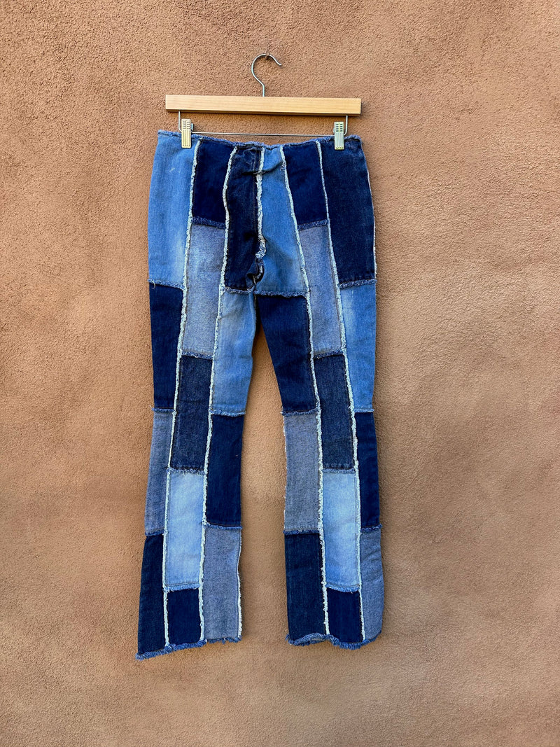 90's Zanadi Denim Patchwork Jeans - 5