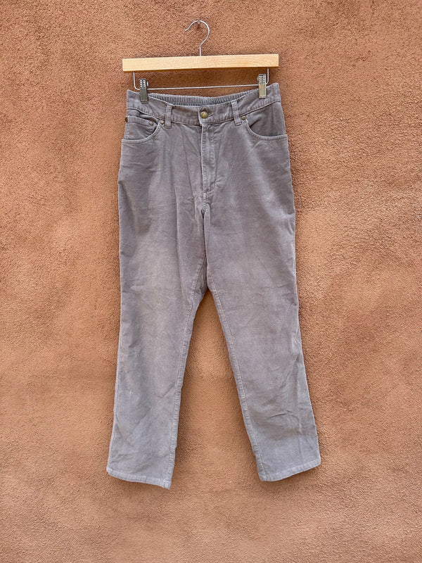 Gray Corduroy American Sweatheart Pants - 8