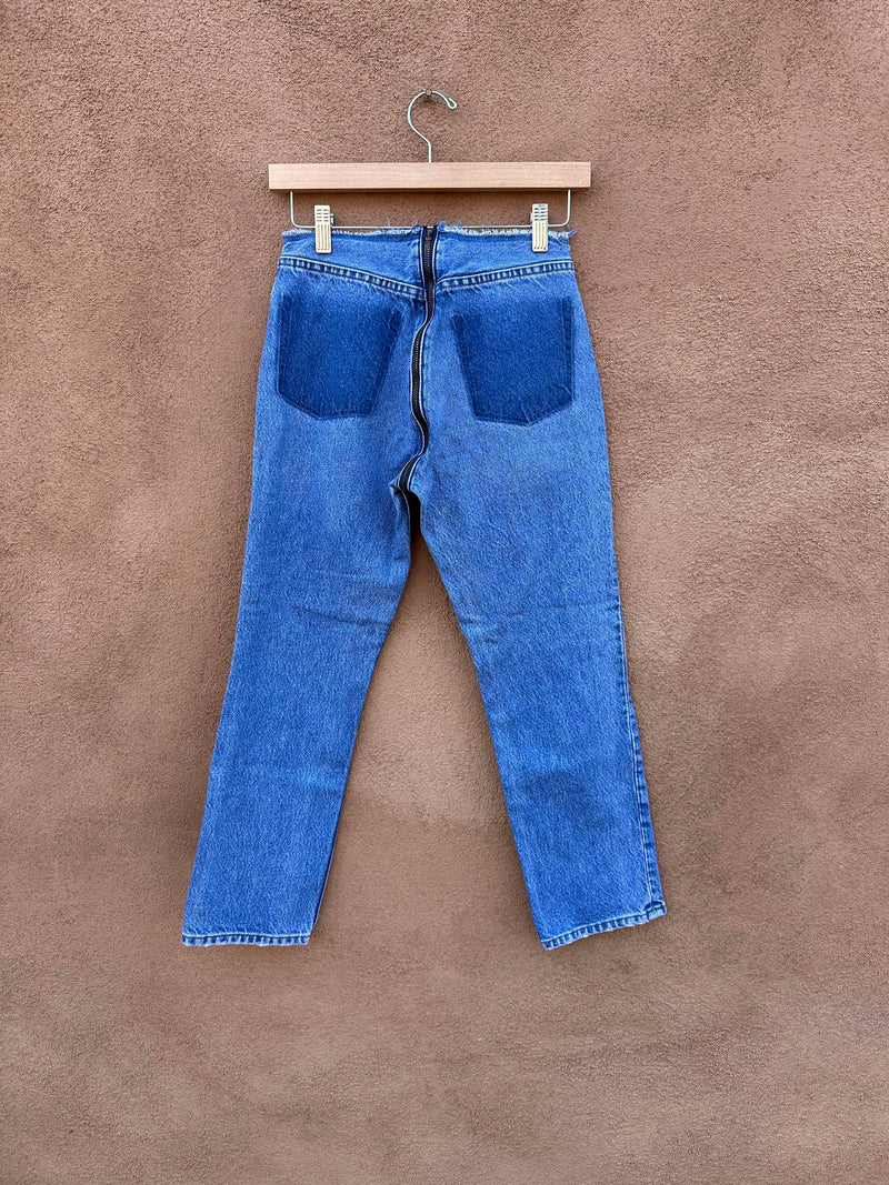 Front to Back Zip Reformation Jeans 24" Waist