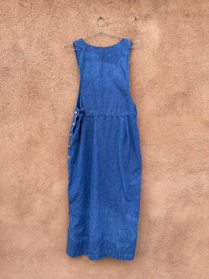 Go Vicki! Denim Southwest Theme Dress