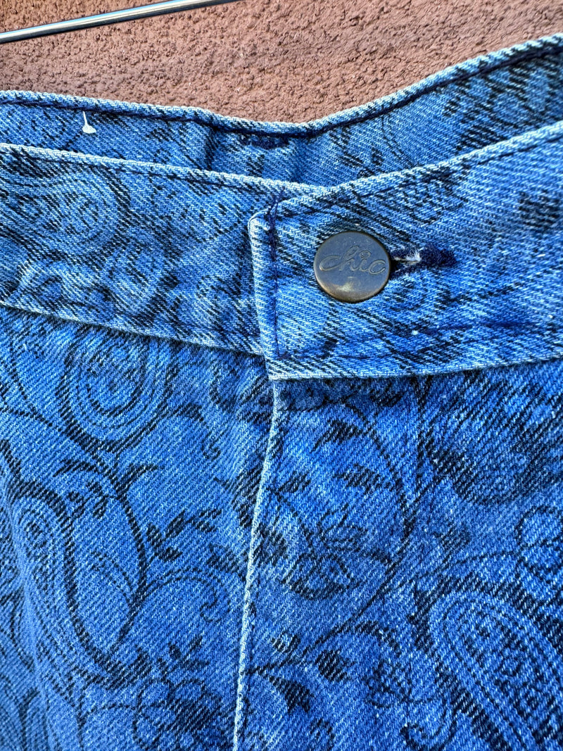 Sunset Blues by Chic Blue Jeans with Designs - 13/14 - Waist: 28