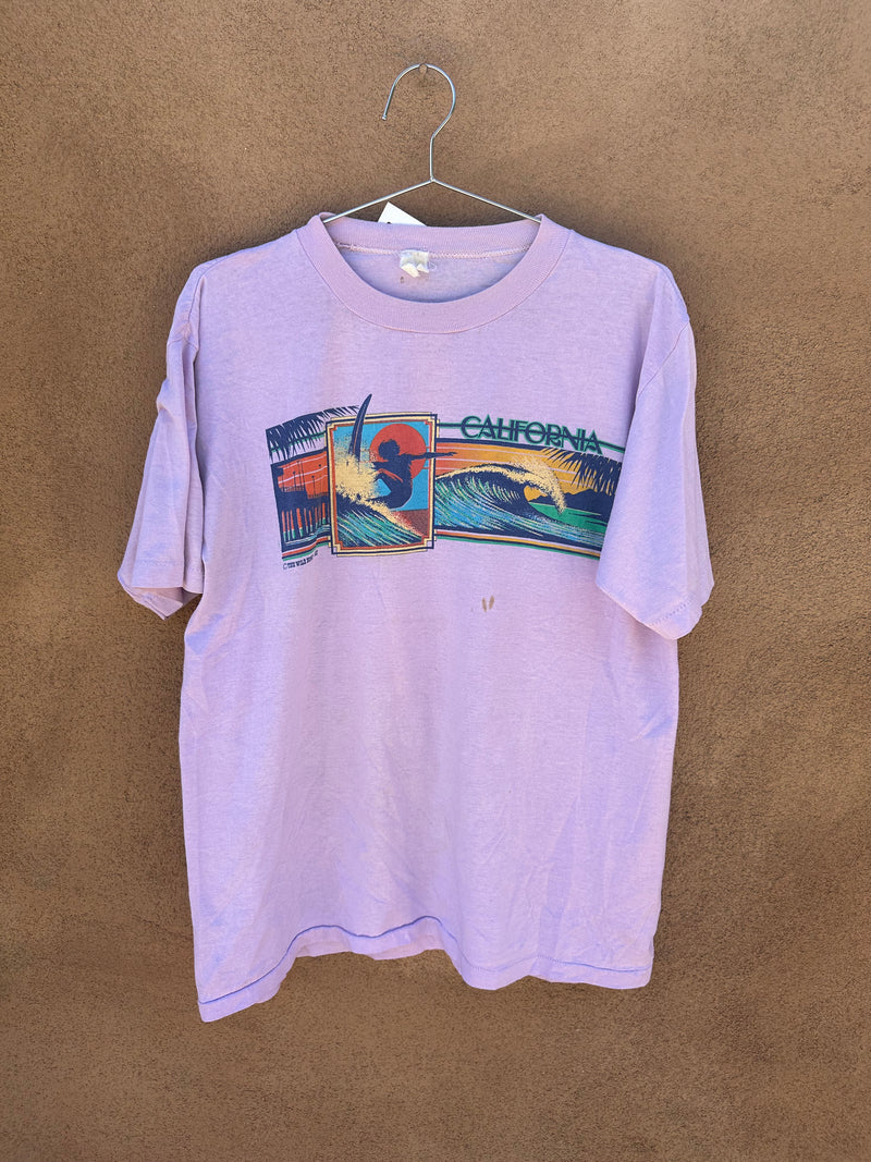 1982 California Surfing T-shirt - as is