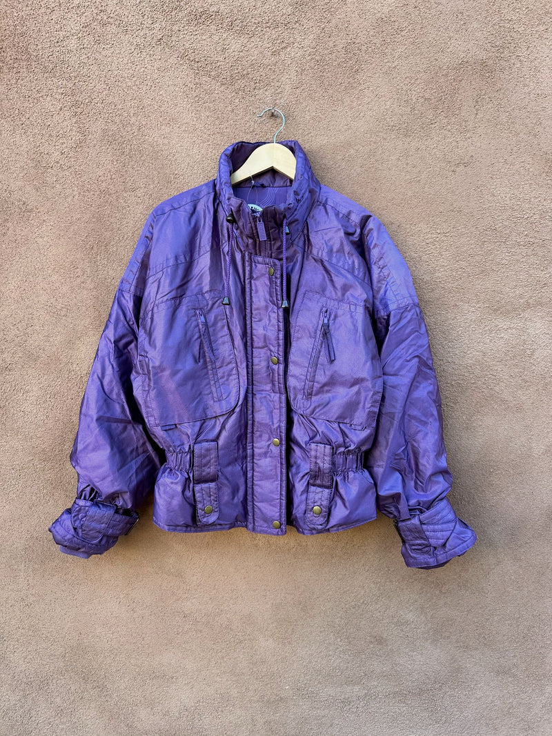 1980's Purple Ski Jacket by Hot Music