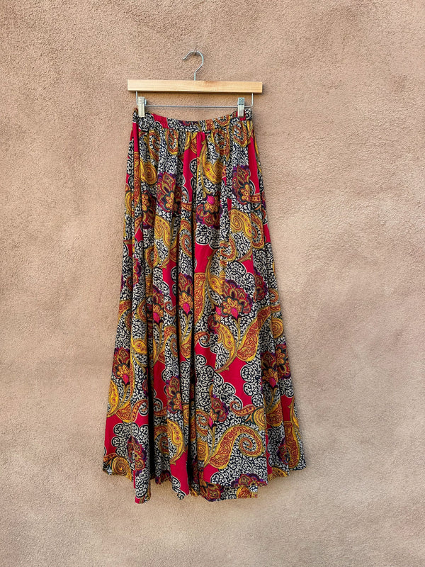 Paisley Skirt by Mix Nouveau - Size Small