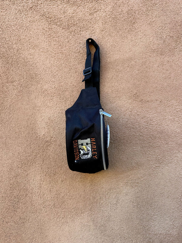 Harley Davidson Embroidered Nylon Fanny Pack