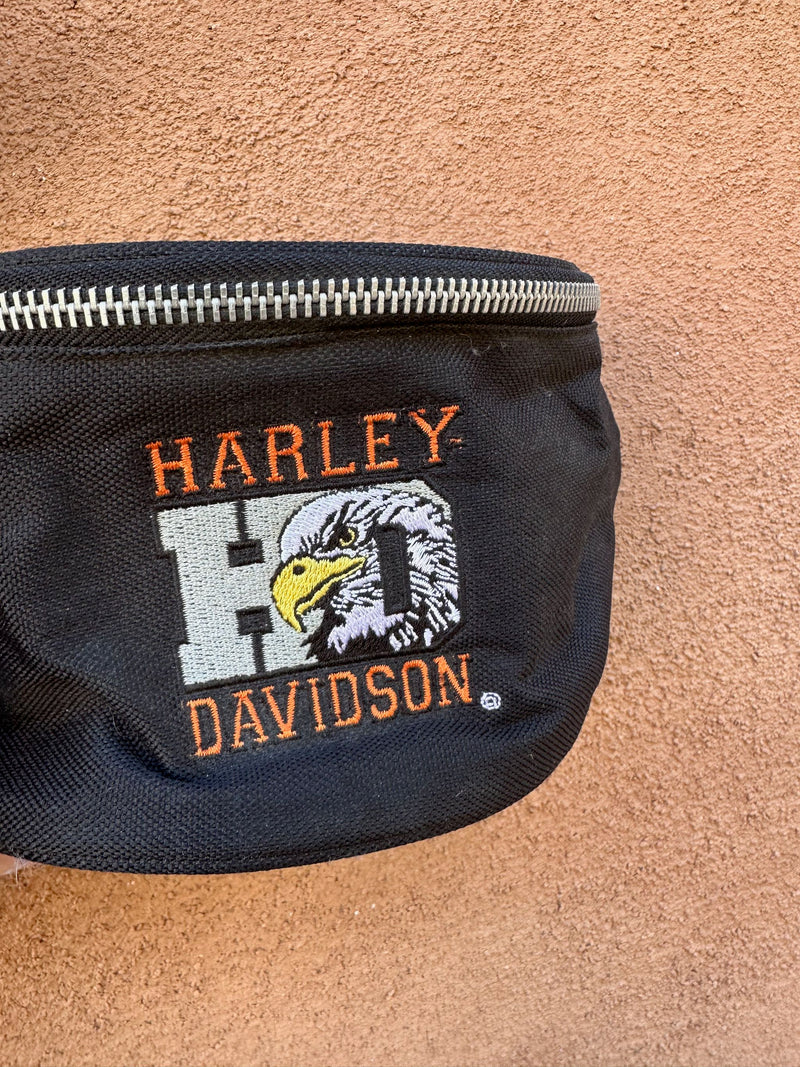 Harley Davidson Embroidered Nylon Fanny Pack