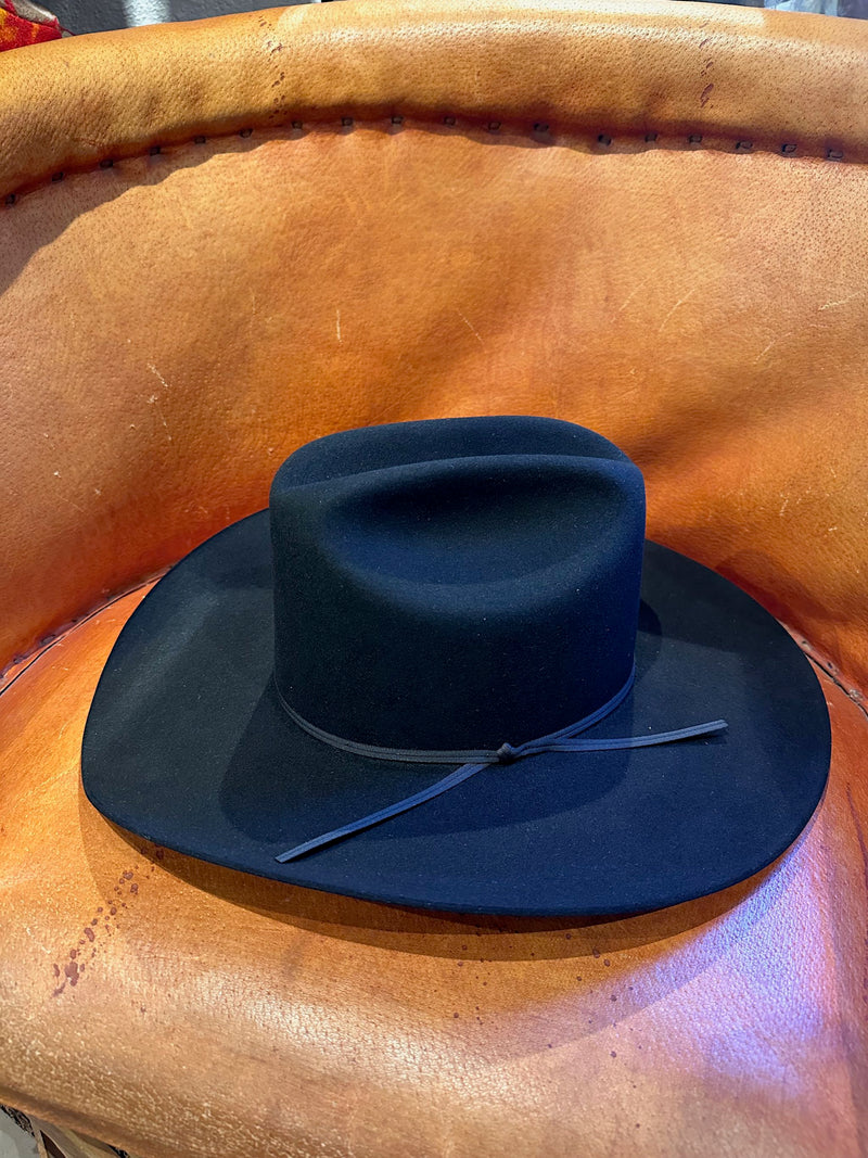 Black Resistol PRCA Roughneck Cowboy Hat - Size 7