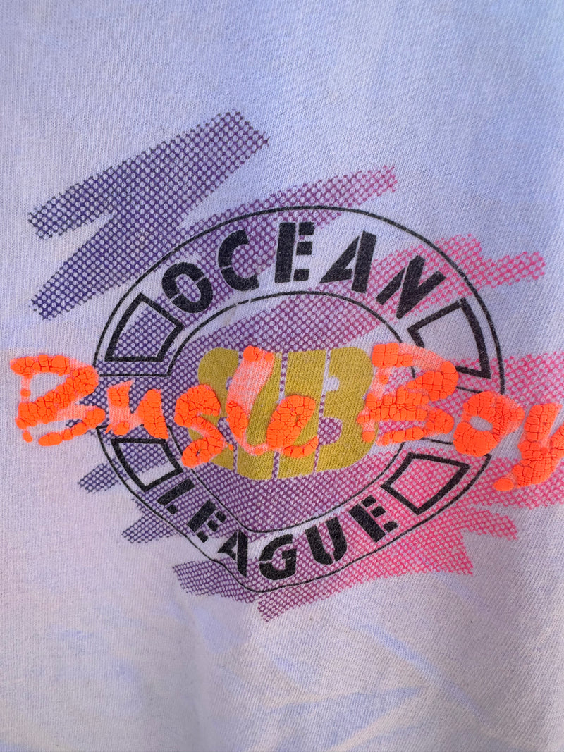 80's Bugle Boy - Ocean League T-shirt - as is