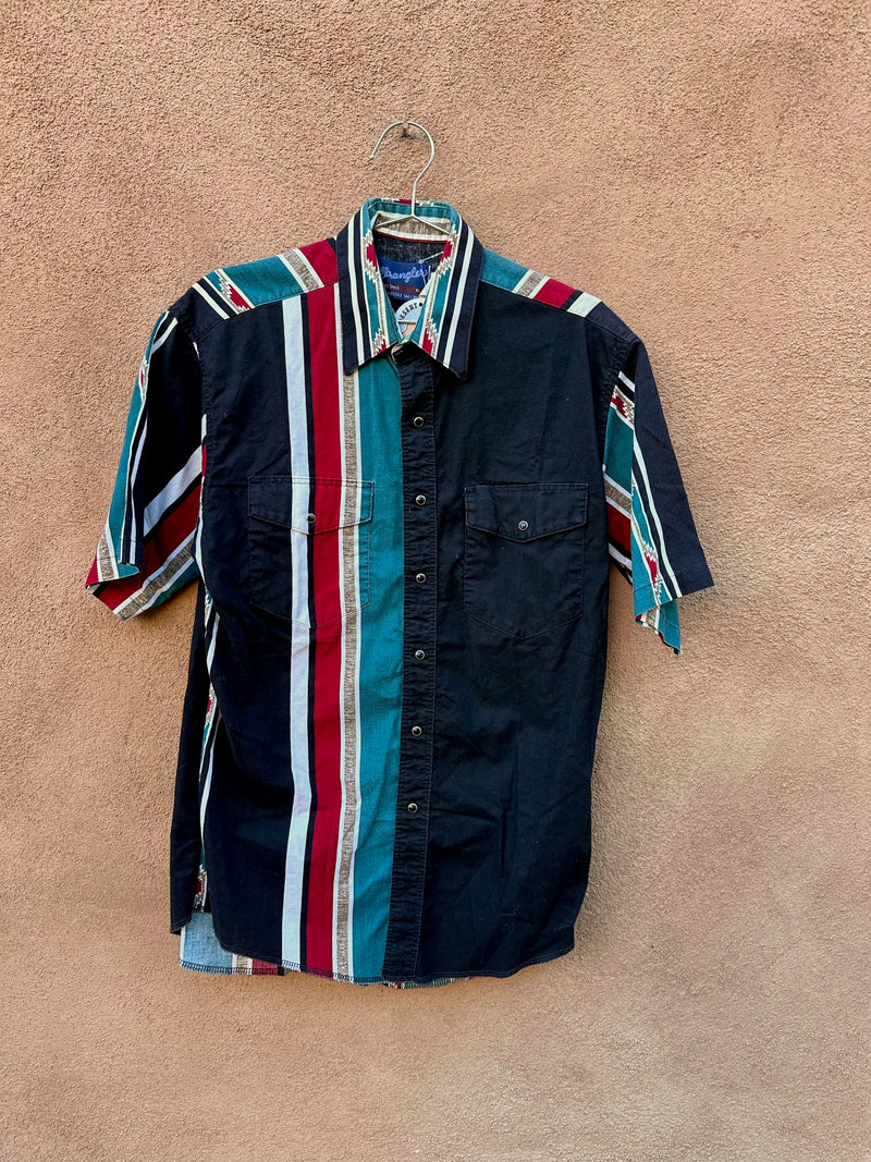 Southwest Style Short Sleeve Colorblock Rodeo Shirt by Wrangler