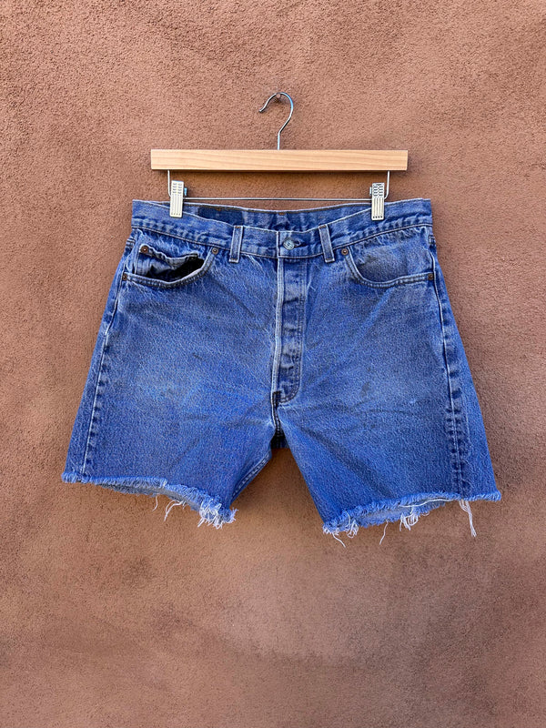 Levi's 501 Jorts Made in USA 35" Waist