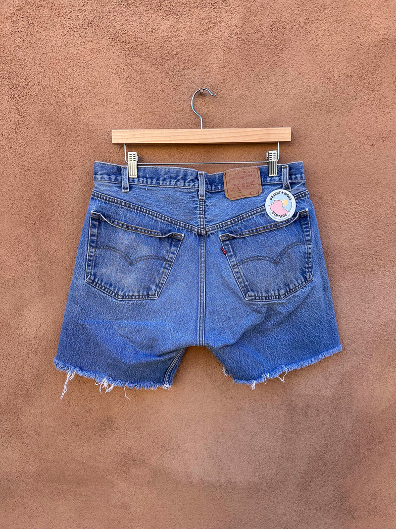 Levi's 501 Jorts Made in USA 35" Waist