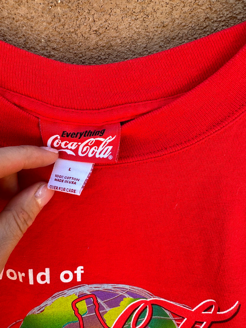 1997 World of Coca-Cola Las Vegas T-shirt