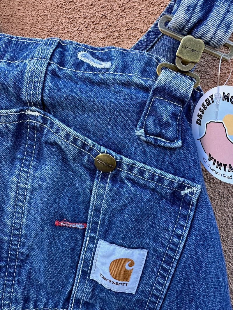 Denim Carhartt Overalls 52 x 32