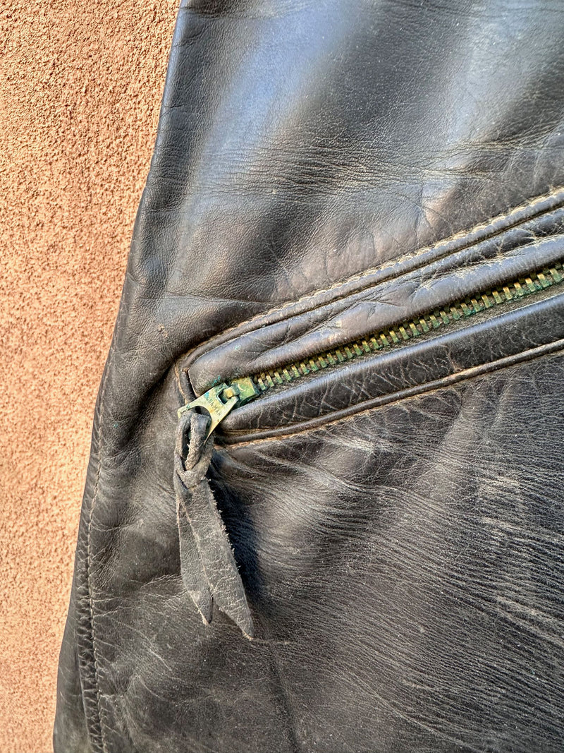 1960's Langlitz Leathers Padded Competition Pants