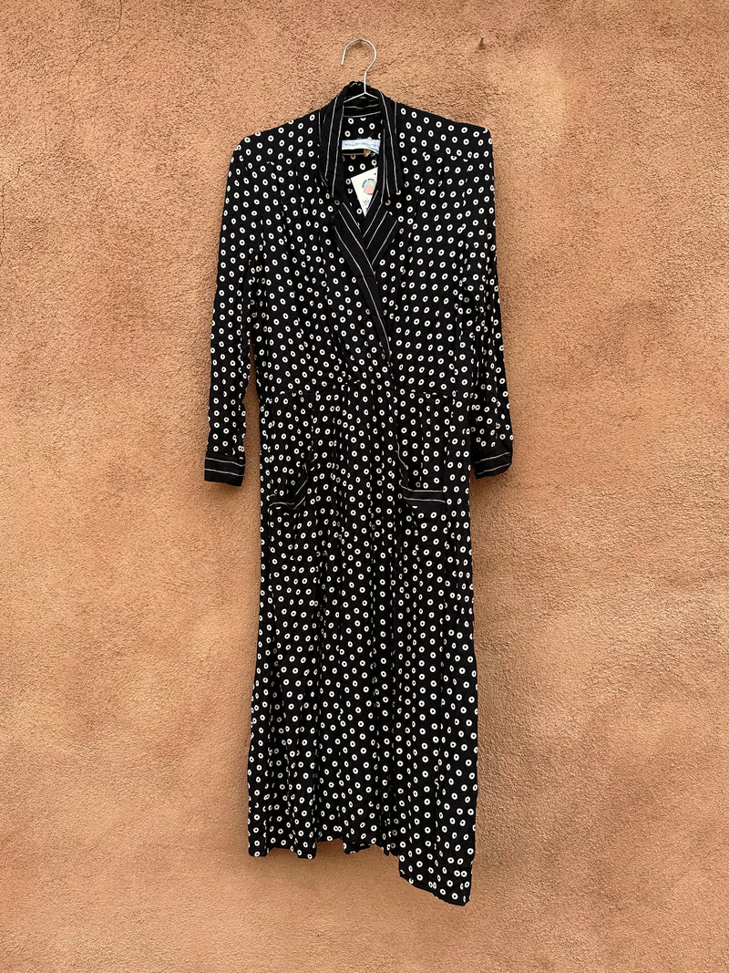 90's Tareti Black & White Dress