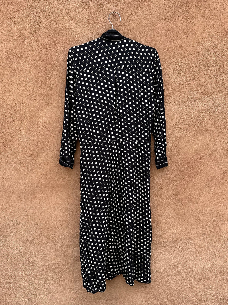 90's Tareti Black & White Dress