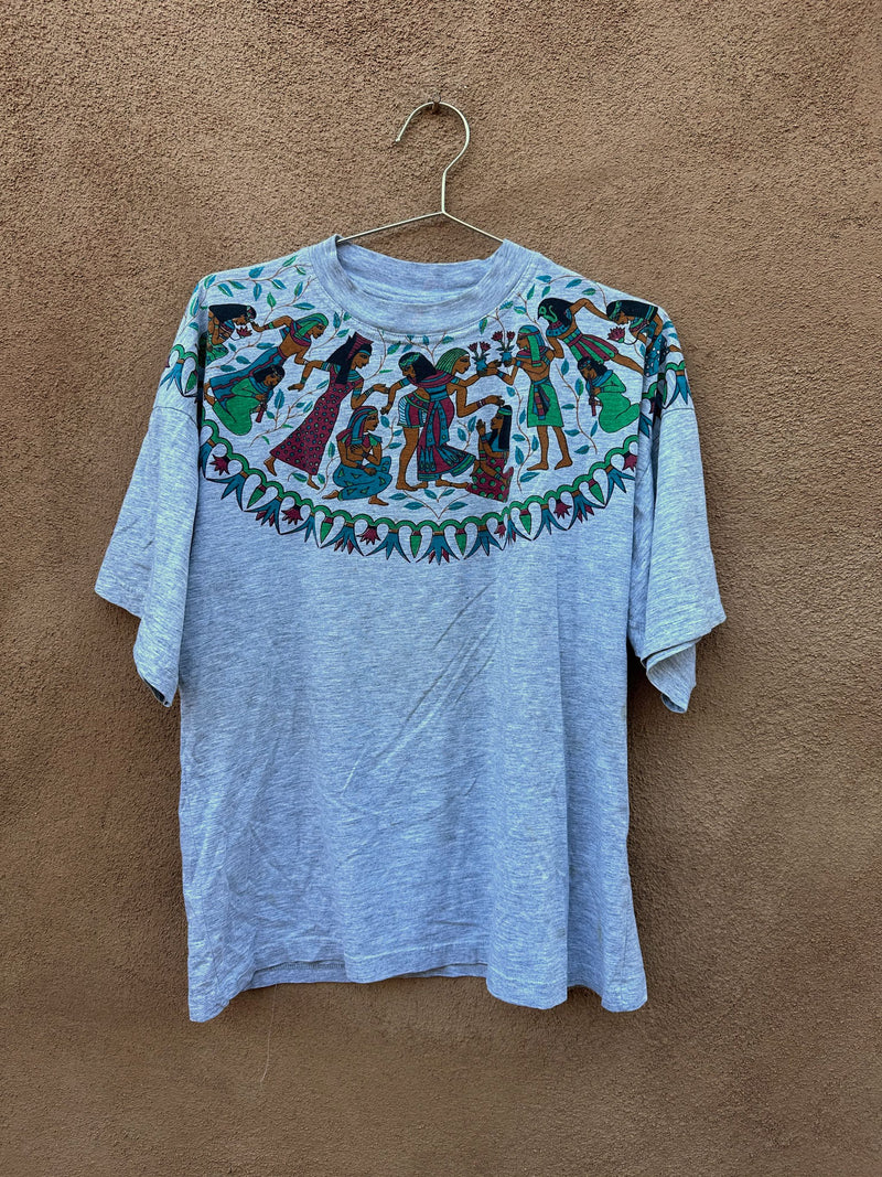 Wrap Around Egyptian T-shirt - Medium