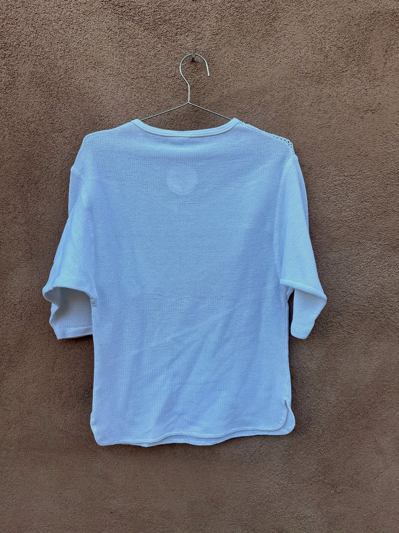 Bay Club White Cotton Top