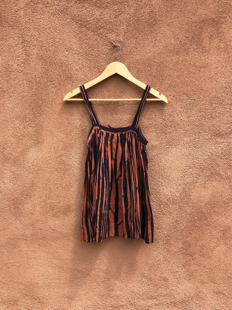 Phool Brown/Black Stripped Two-Piece Set