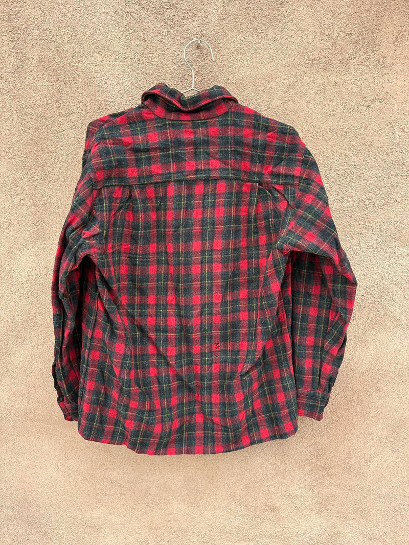 1960's Alexander's Wool Blend Flannel Shirt - as is