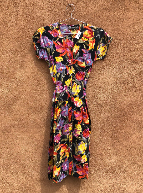 Phool Floral Cotton Dress