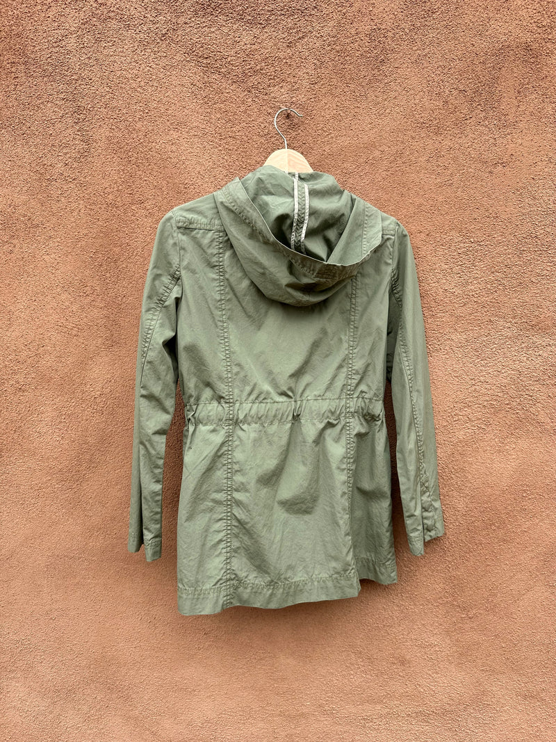 Lightweight Green Banana Republic Mid Length Jacket