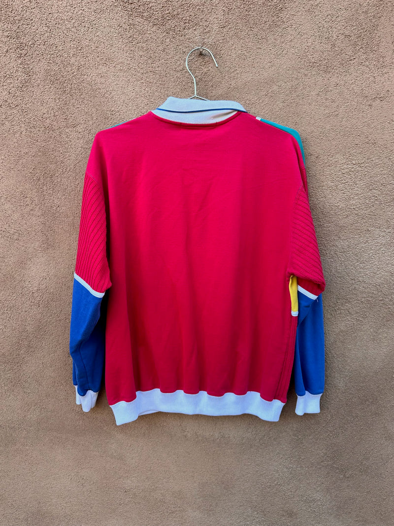 Belvedere 1980's Colorblock Top