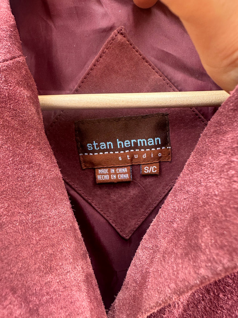 Stan Herman Studio Suede Jacket