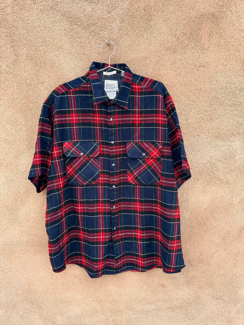 Saugatuck Drygood Co. Ltd. Flannel Short Sleeve Shirt