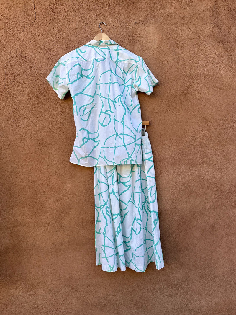 Koala Country 1980's Two Piece Set - Dress