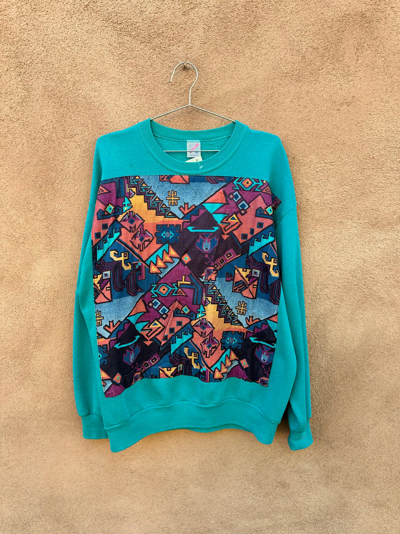 Southwest Style Bandana Sweatshirt