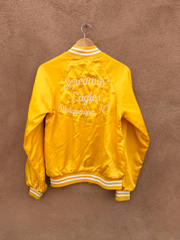 Yellow Satin Jacket - Screamin Eagles, Albuquerque, NM