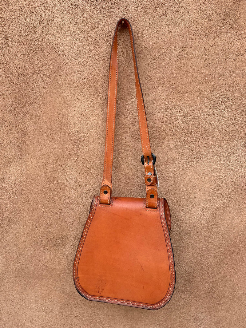 Santa Fe Leather Goods Handmade Saddle Purse