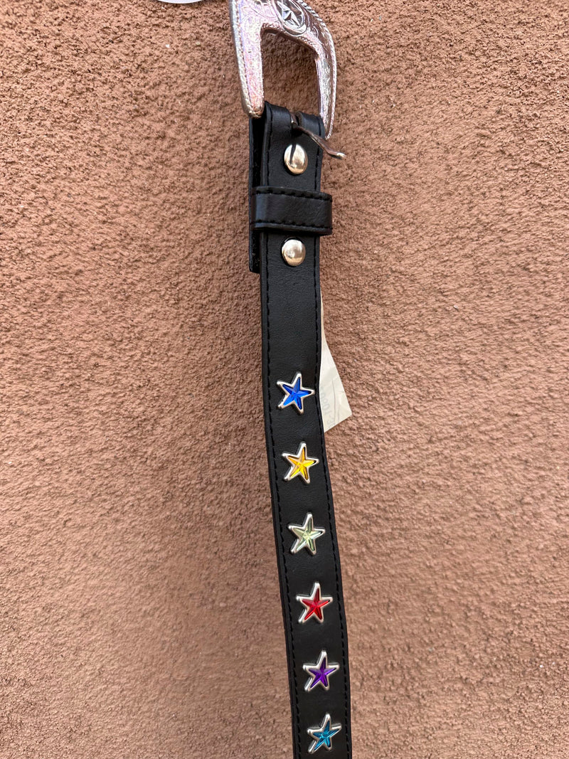 Nocona Rainbow Star Deadstock Belt, 30