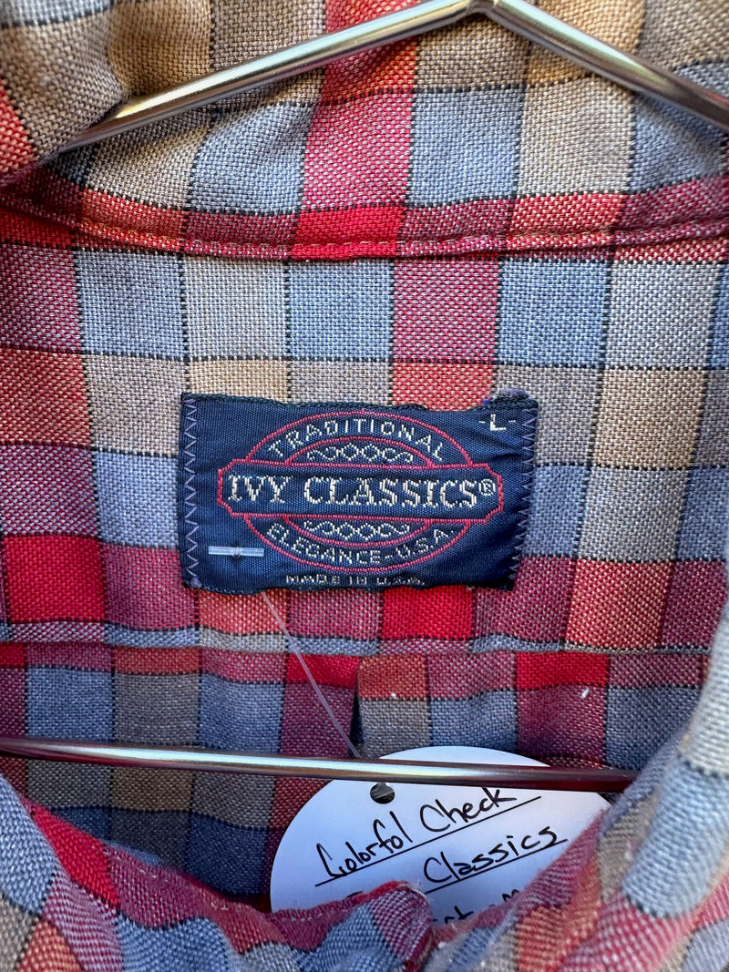 Colorful Check Ivy Classics Shirt - Made in USA